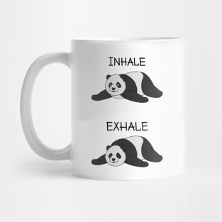 Inhale Exhale Panda Mug